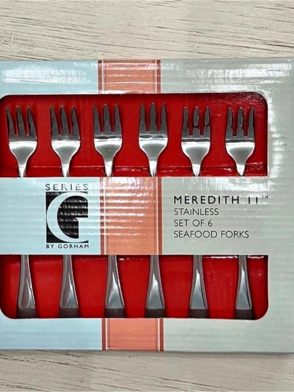 Gorham “Meredith II” Seafood Forks (Set of 6)